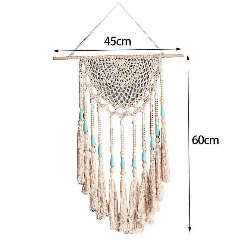 Macrame Wall Hanging Woven Tapestry Boho Chic Tassels Pendant