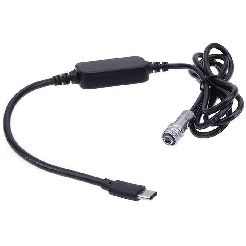 12v Usb Type-c Adapter Power Cord for Bmpcc 4k/6k/ 6k Pro Cameras