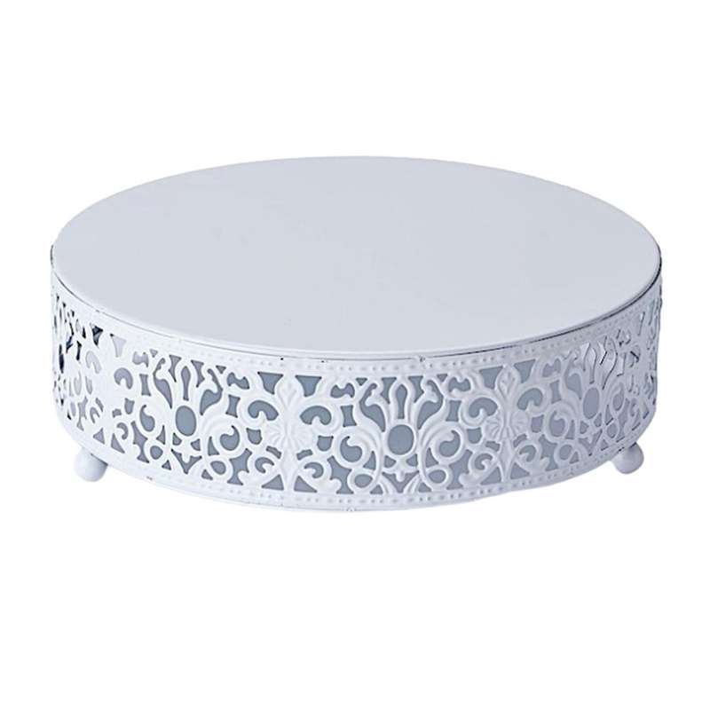 Wedding Dessert Cupcake Cake Stand for Party Wedding Birthday(white)