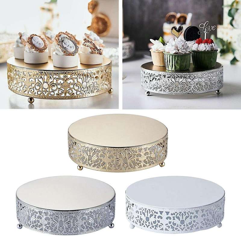 Wedding Dessert Cupcake Cake Stand for Party Wedding Birthday(white)
