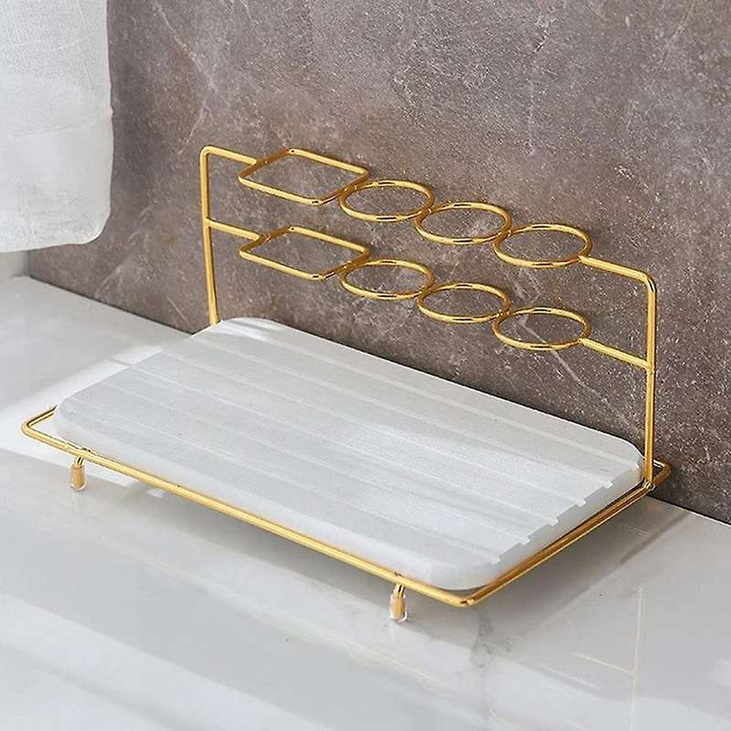 Toilet Rack Light Luxury Electric Toothbrush Holder Swing White
