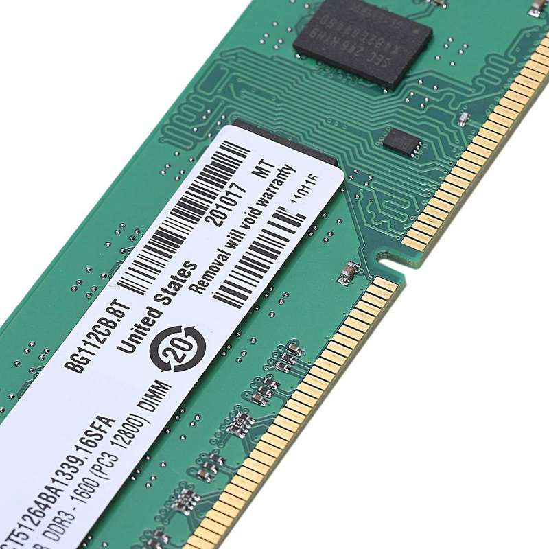 2x Ddr3 4gb Memory Ram Pc3-12800 1.5v 1600mhz Desktop Memory Dimm