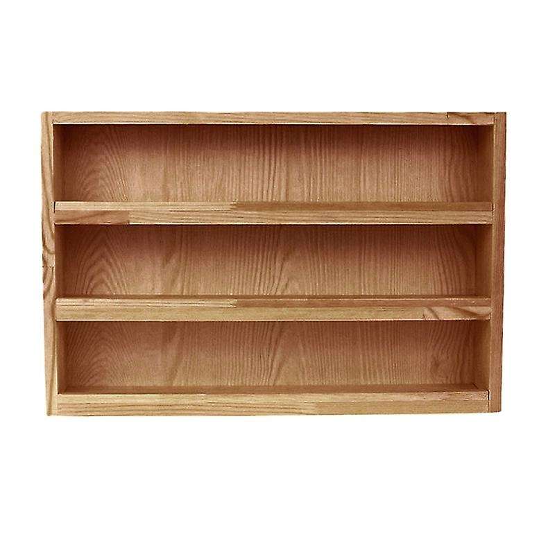 3 Ties Desktop Storage Rack Mini Tabletop Bookcase File Holder Case B