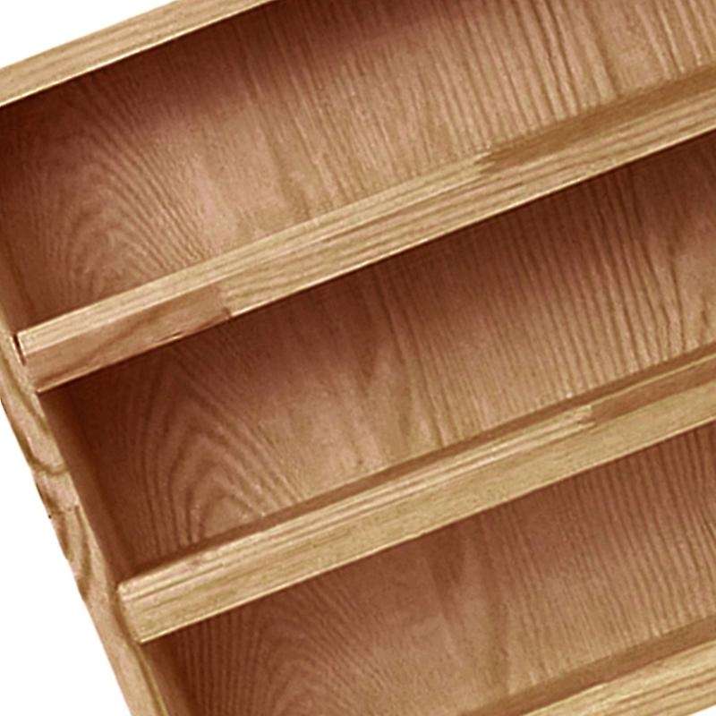 3 Ties Desktop Storage Rack Mini Tabletop Bookcase File Holder Case B