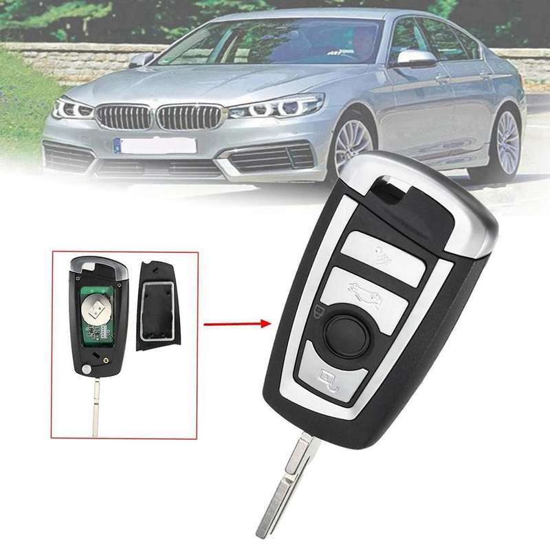 4 Buttons 433mhz Modified Floding Remote Key for -bmw E38 E39 E46