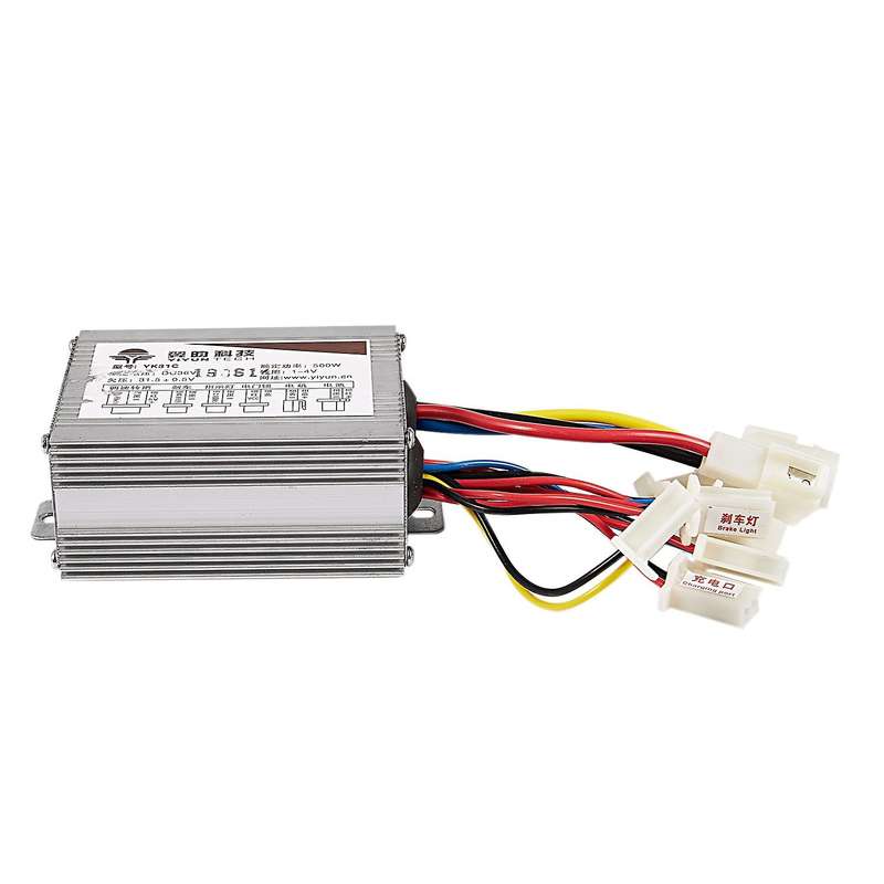 36v 500w Electric Bicycle Brushed Speed Controller & Throttle Grip