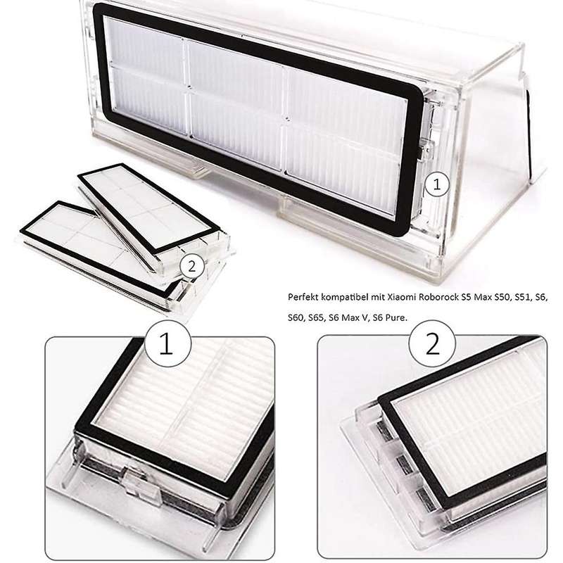 For Xiaomi Roborocks S5 Max S6 S6 Maxv S5 Main Side Brush Hepa Filter