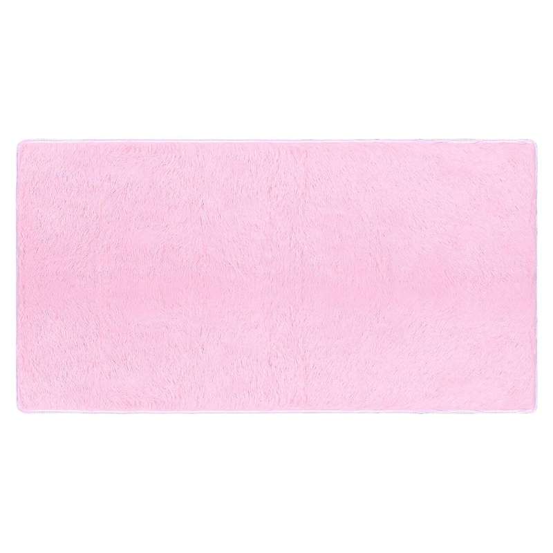 Fluffy Rugs for Bedroom,with Backing Non-slip Points(3x5 Feet,pink)