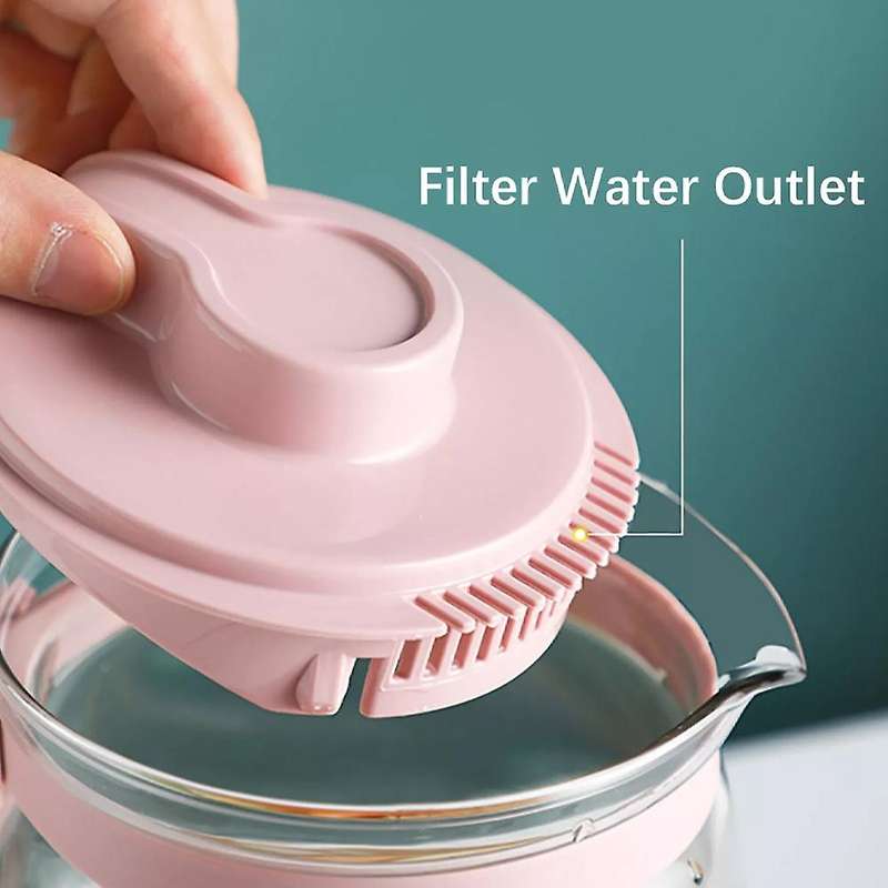 High Borosilicate Glass Cold Water Jug Large Capacity Household White