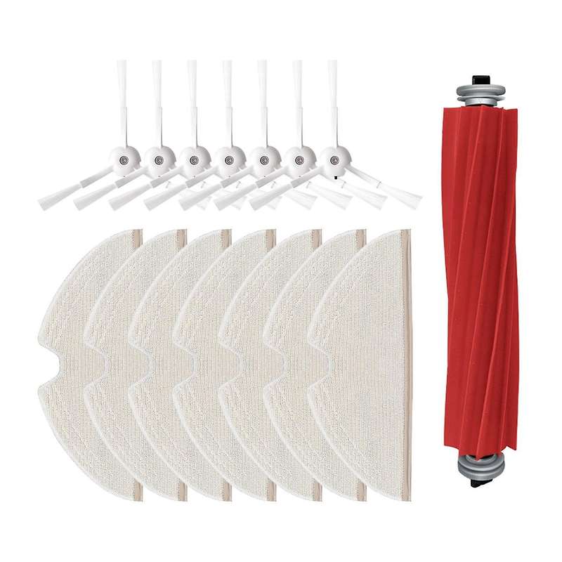 Vacuum Cleaner Parts for Roborock T8 Main Side Brush Mops Cloths Kit