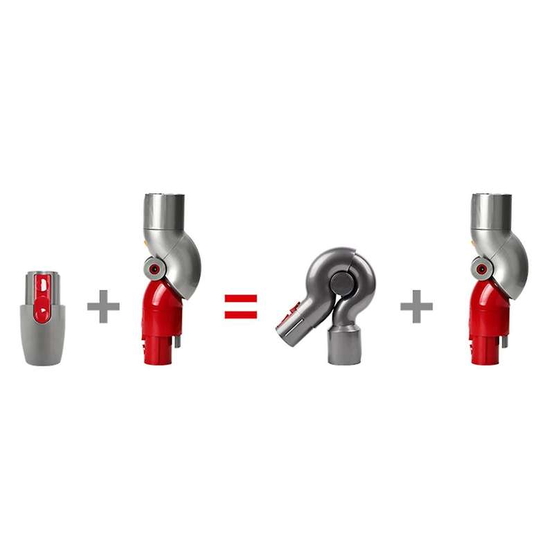 For Dyson V7 V8 V10 V11 Quick Release Top Adaptor Tool Bottom Adapter