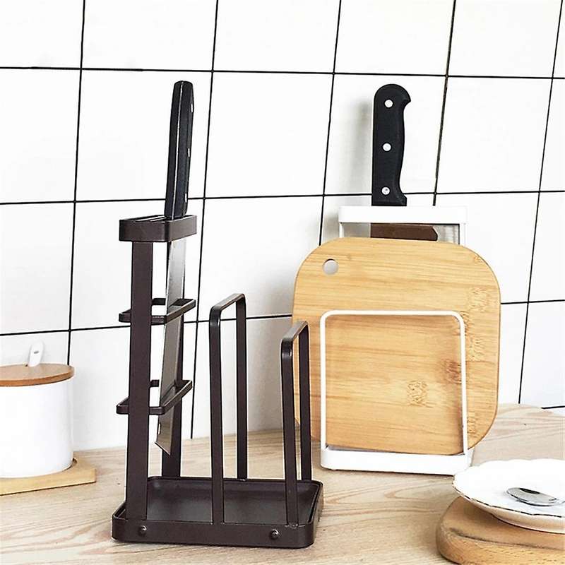 1pcs Multifunction Knife Holder Kitchenware Rack Kitchen Organizer A
