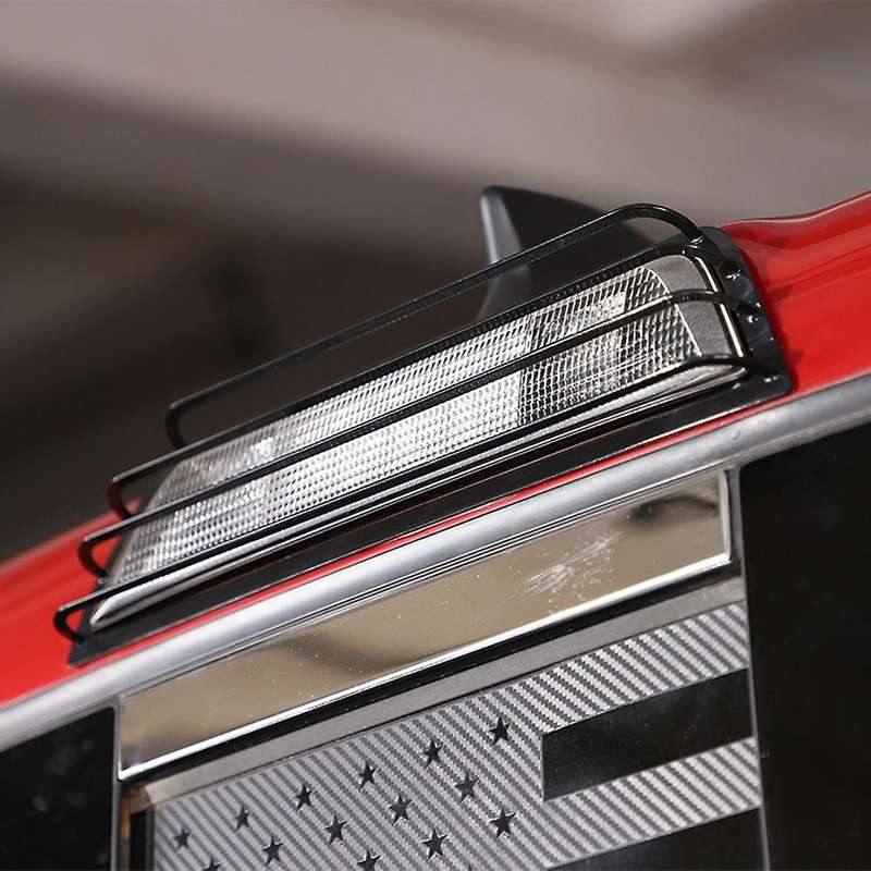Car Metal Rear High Mount Stop Lamp Third Brake Tail Light Frame