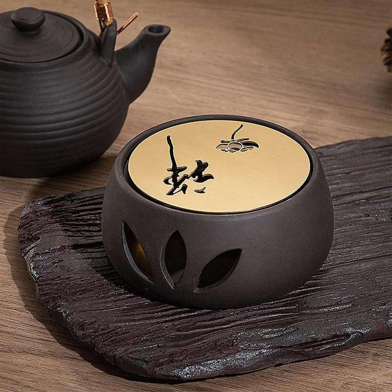 Ceramic Teapot Warmer Holder Base Tea Warmer Insulation Base B