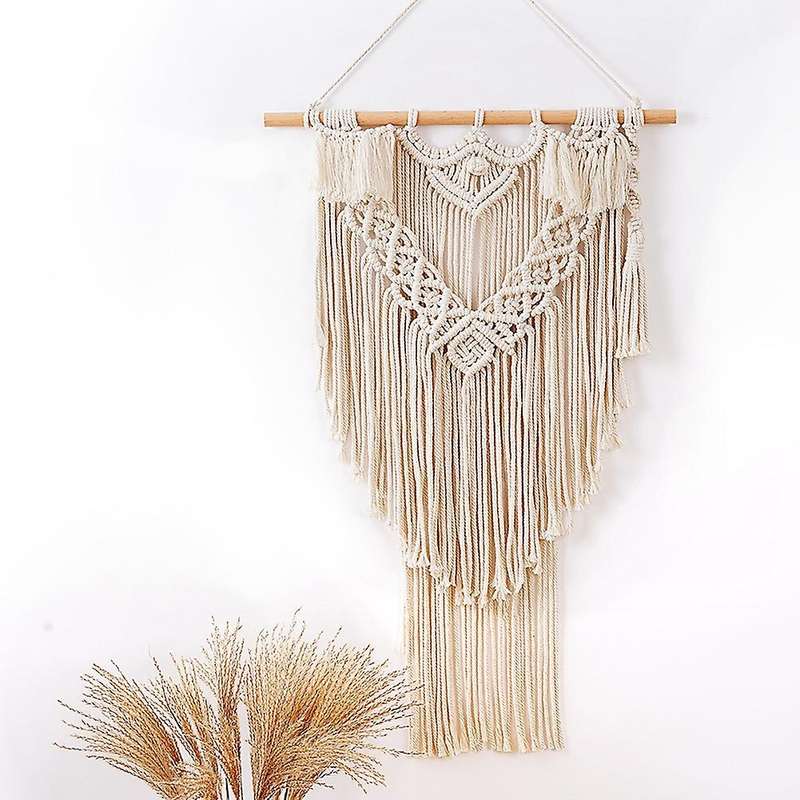 Handmade Woven Boho Wall Hanging Tapestry Bohemian Home Art Decor