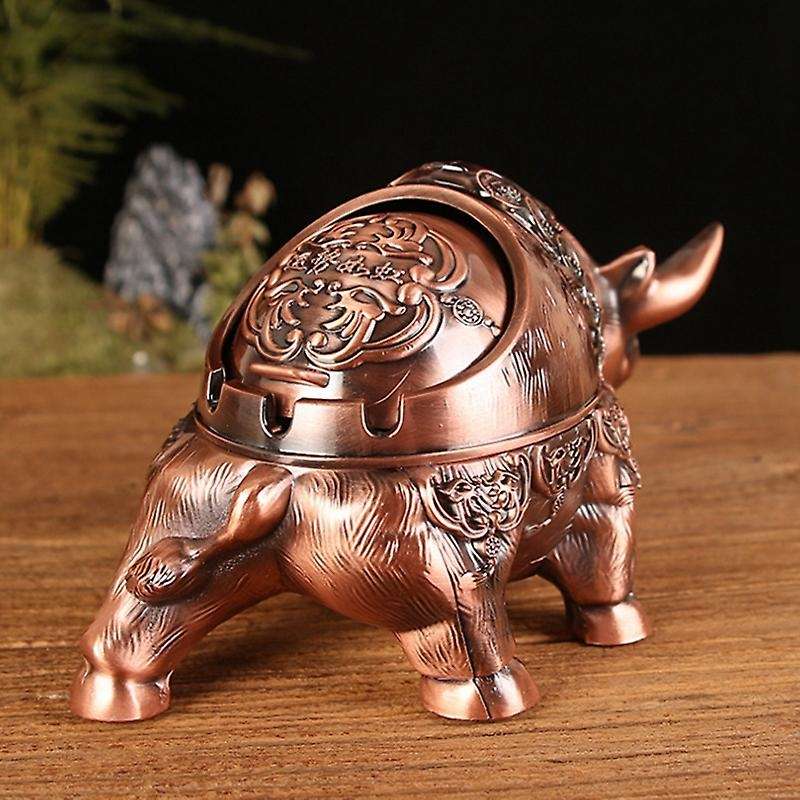 Bullfighting Ashtray Home Office Living Room Fashion Ashtray, B