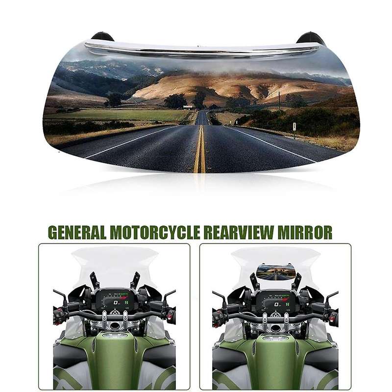 2x Motorcycle Windscreen Rear View Mirror 180 Degree for -bmw R1200gs