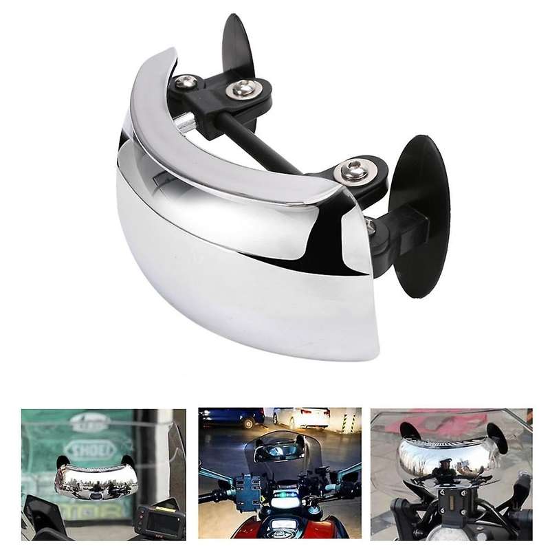 2x Motorcycle Windscreen Rear View Mirror 180 Degree for -bmw R1200gs