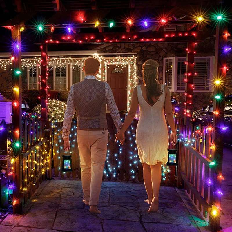 2pack Solar Light Landscape Decoration Hanging Light for Patio Garden