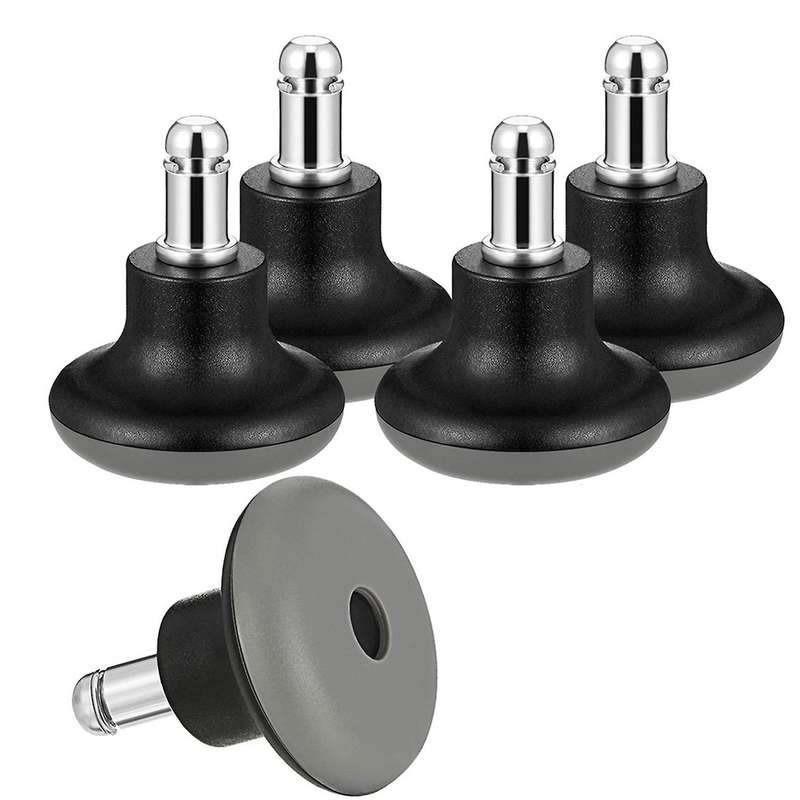 5pcs Office Chair Swivel Caster Wheels, 2 Inch Stool Bell Glides