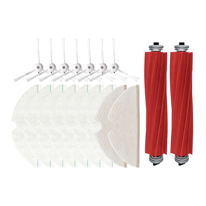 Parts Main Brush Side Brush Mopping Cloth for Roborock T8 Robot
