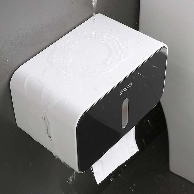 Ecoco Toilet Paper Rack Toilet Free Punching Paper Roll Paper Tube 1