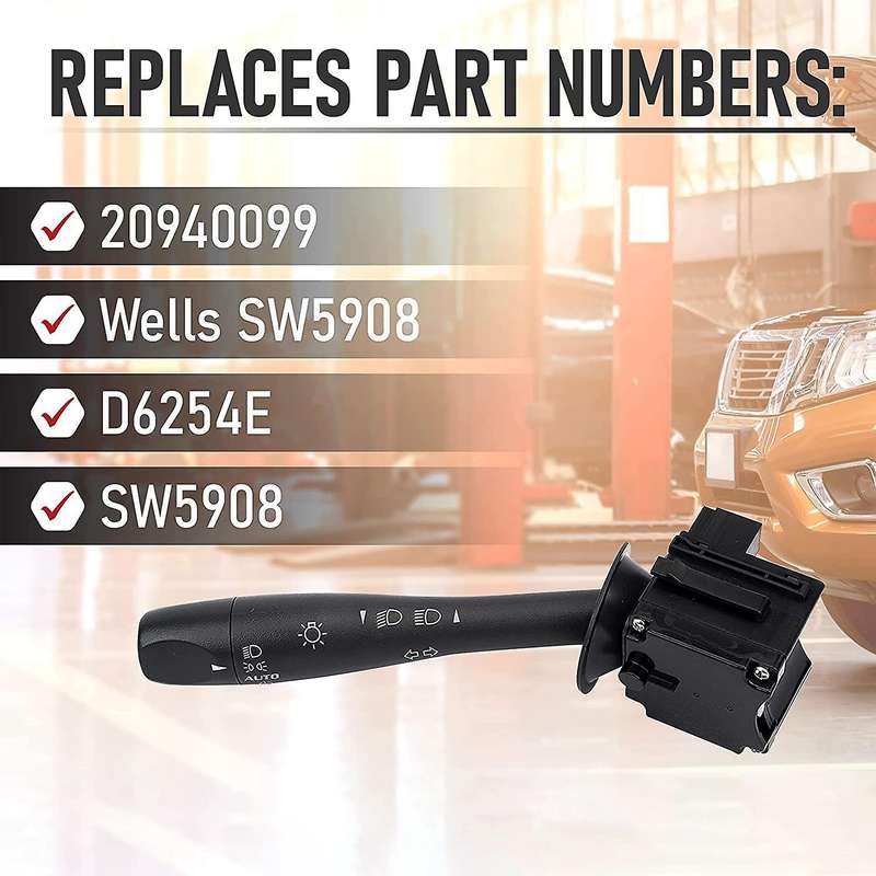 20940099 Headlight Turn Signal Dimmer Switch Lever for Chevy, Pontiac