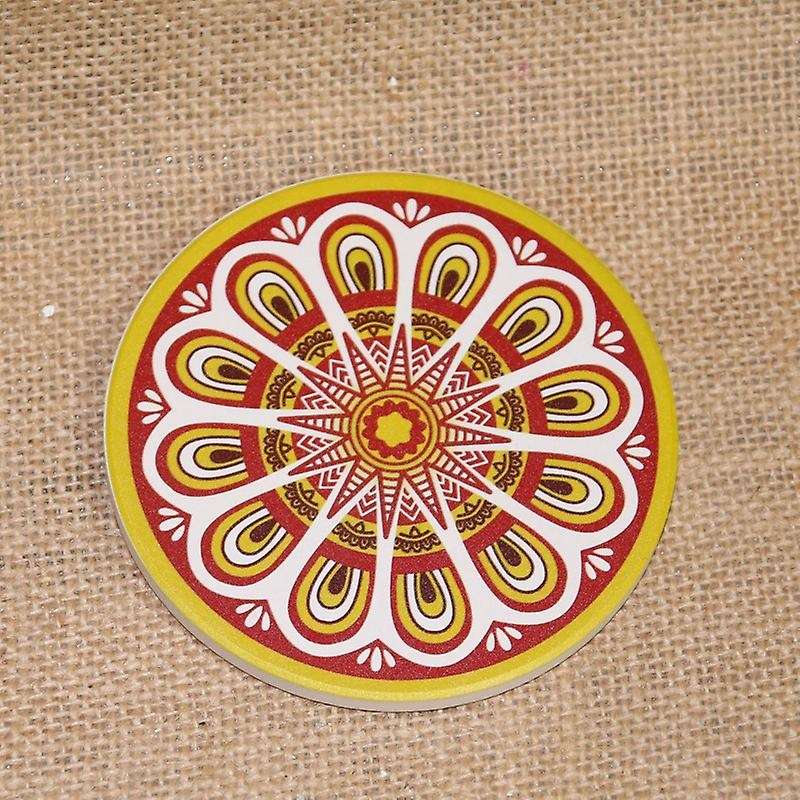 Premium Design Coasters for Glasses Cups Candles On Your Wood Glass