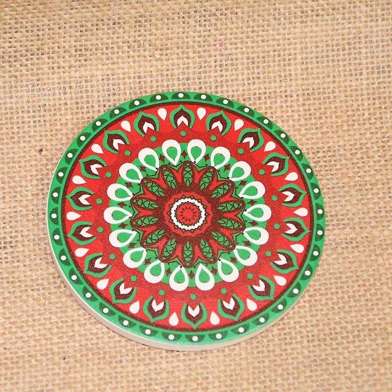 Premium Design Coasters for Glasses Cups Candles On Your Wood Glass