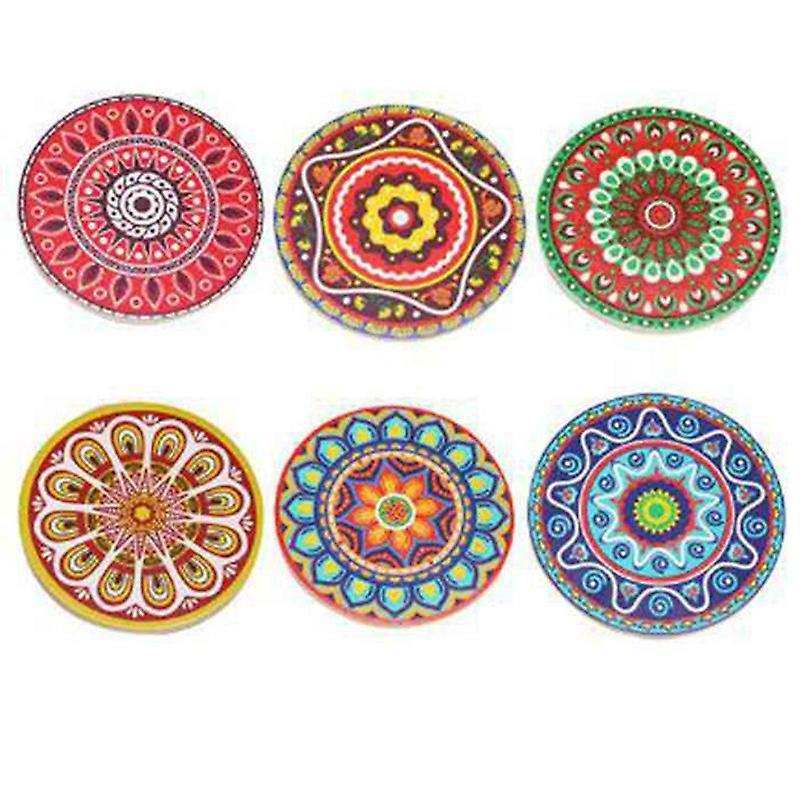 Premium Design Coasters for Glasses Cups Candles On Your Wood Glass