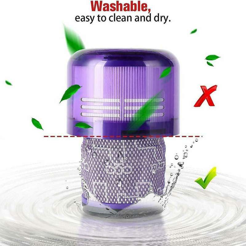 4 Pack Replacement Filter for Dyson V11 Sv14 with Cleaning Brush