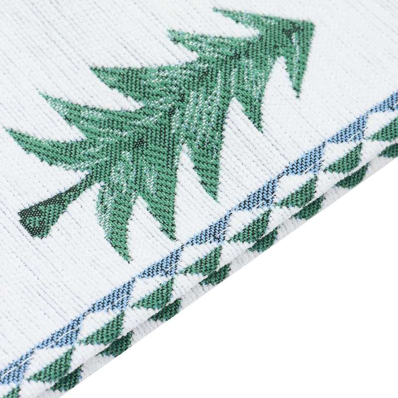 Table Runner with Tassel Chenille Table Cloths