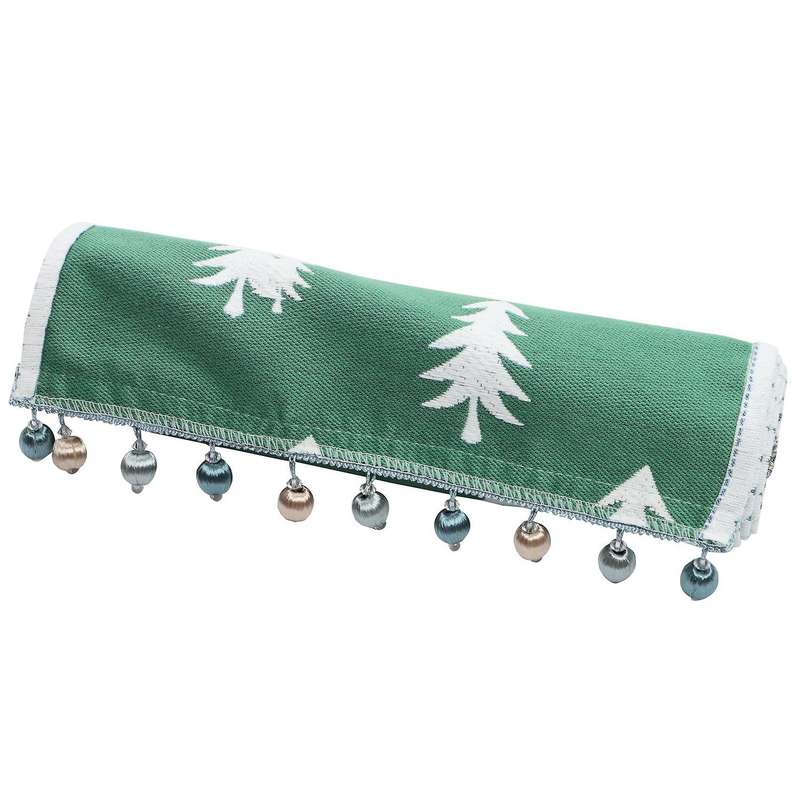 Table Runner with Tassel Chenille Table Cloths
