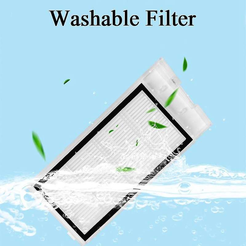 16pcs Kit for Roidmi Eve Plus Hepa Filter Main Side Brush Dust Bag