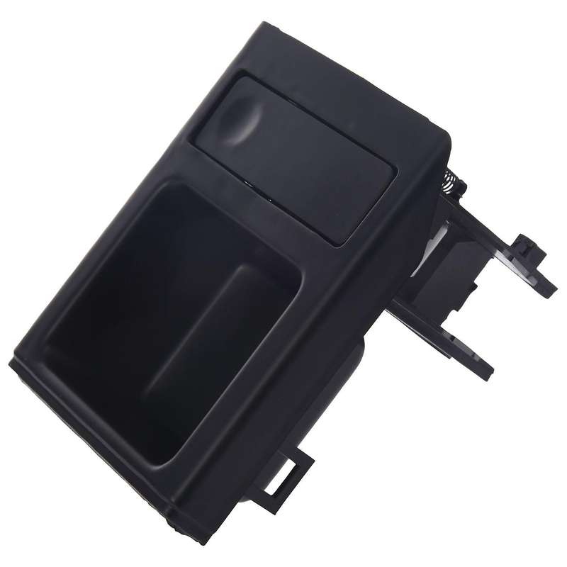 Double Hole Car Front Center Cup Rack/change Box for Bmw E46 Black