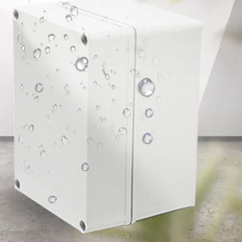 Plastic Outdoor Waterproof Junction Box 200x150x130mm Power