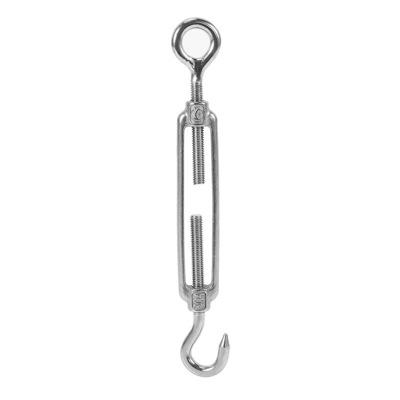 4-pcs Turnbuckle(eye&hook, M6),16-pcs 1/8 Inch Clamp,8-pcs Thimble