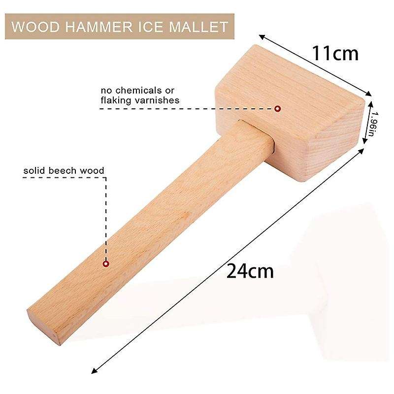 Pack Of 2 Lewis Bags and 1 Ice Mallet Set-reusable Canvas for Party