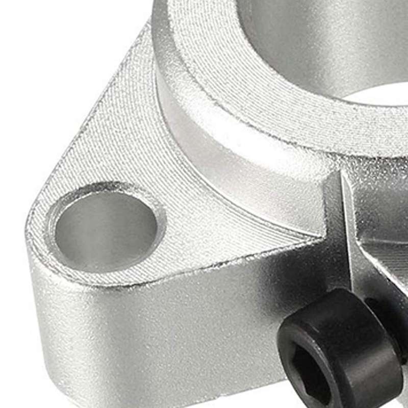 Linear Motion Rail Guide for 20mm Diameter Shaft,aluminum(4pcs Shf20)