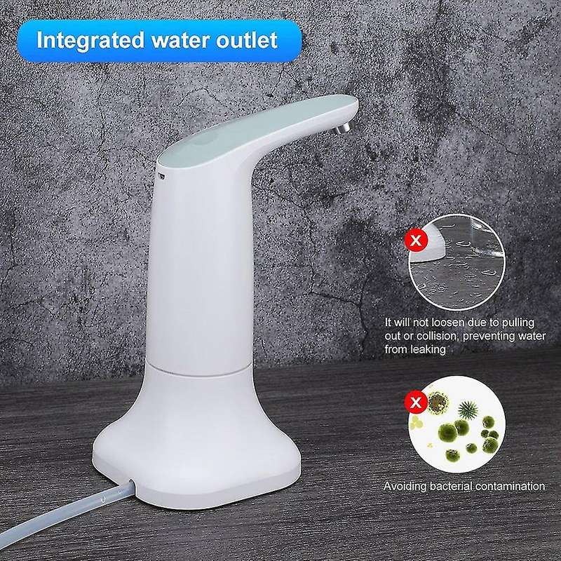 Mini Barreled Water Electric Pump with Base and Led Night Light B