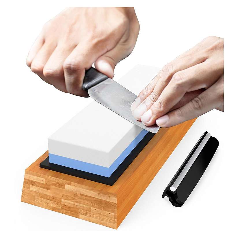 Premium Whetstone Sharpening Stone 2 Side Grit 400/1000