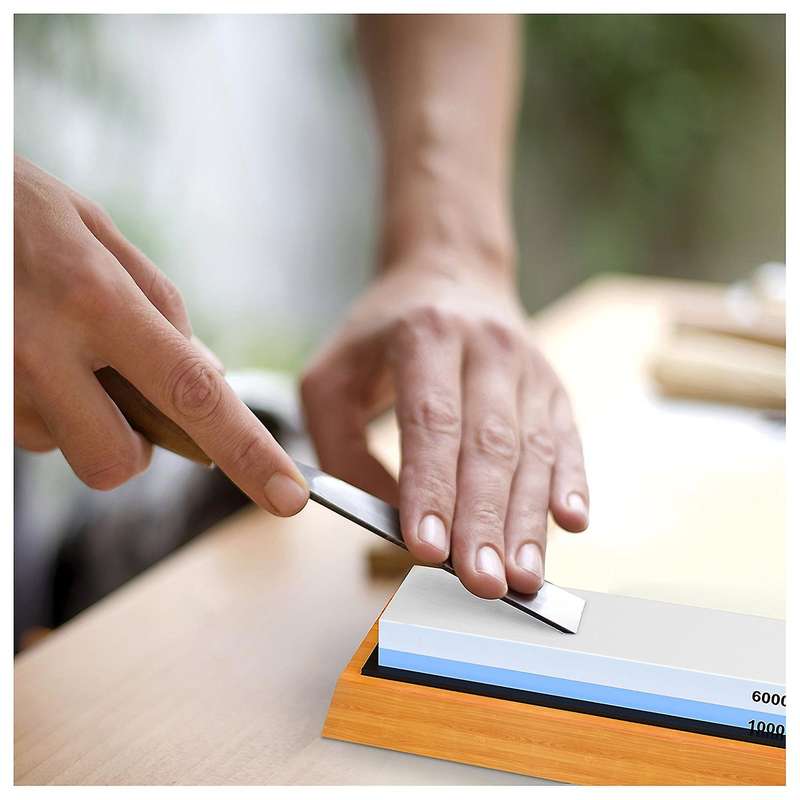 Premium Whetstone Sharpening Stone 2 Side Grit 400/1000
