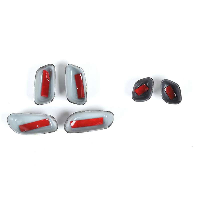 Car Seat Adjustment Button Panel Decoration Frame,abs Carbon Fiber