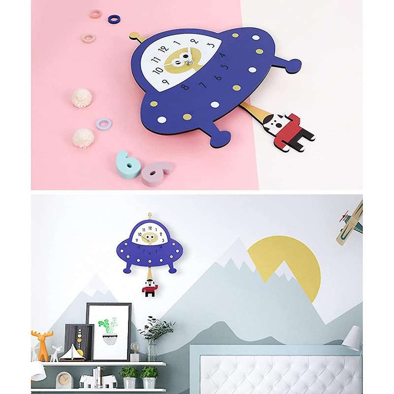 Wall Clock Baby Room Wall Clock Creative Decoration Children's