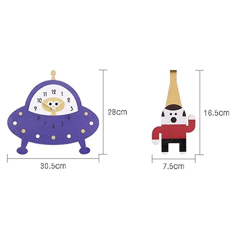 Wall Clock Baby Room Wall Clock Creative Decoration Children's