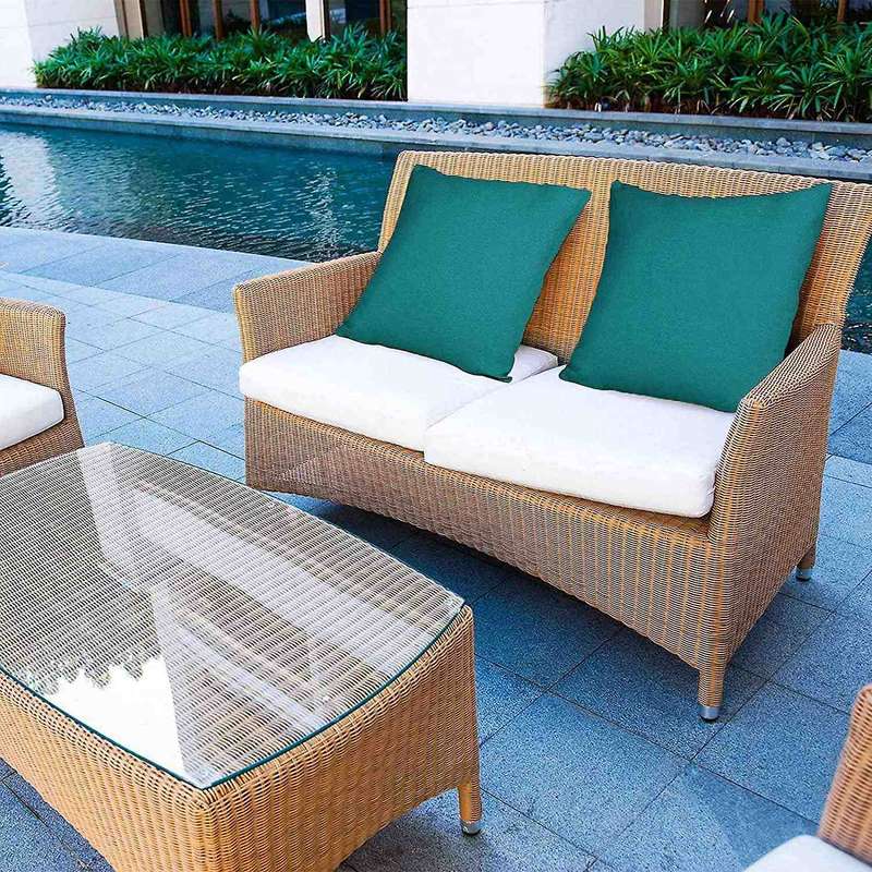 Pack Of 4 Outdoor Waterproof Pillow Covers Decorative 18 X 18 Inches
