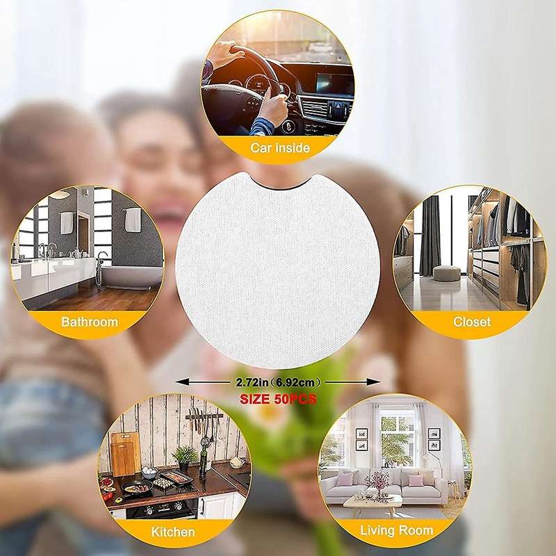 50 Pieces Of Sublimation Blank Products-sublimation Coaster Blank