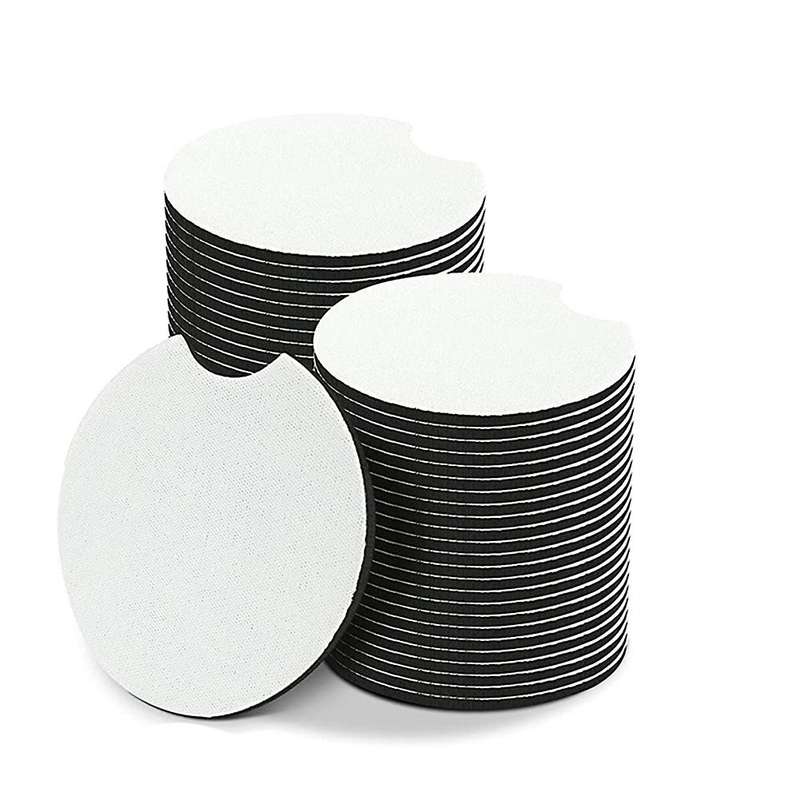 50 Pieces Of Sublimation Blank Products-sublimation Coaster Blank
