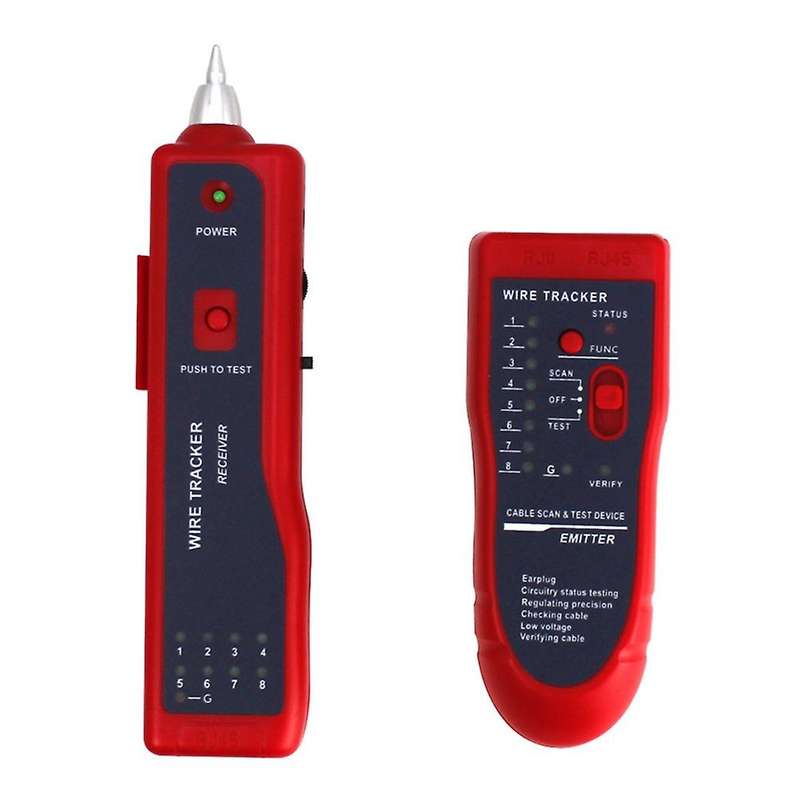 Rj11 Rj45 Cat5 Cat6 Telephone Line Tracker Tracer Toner Ethernet
