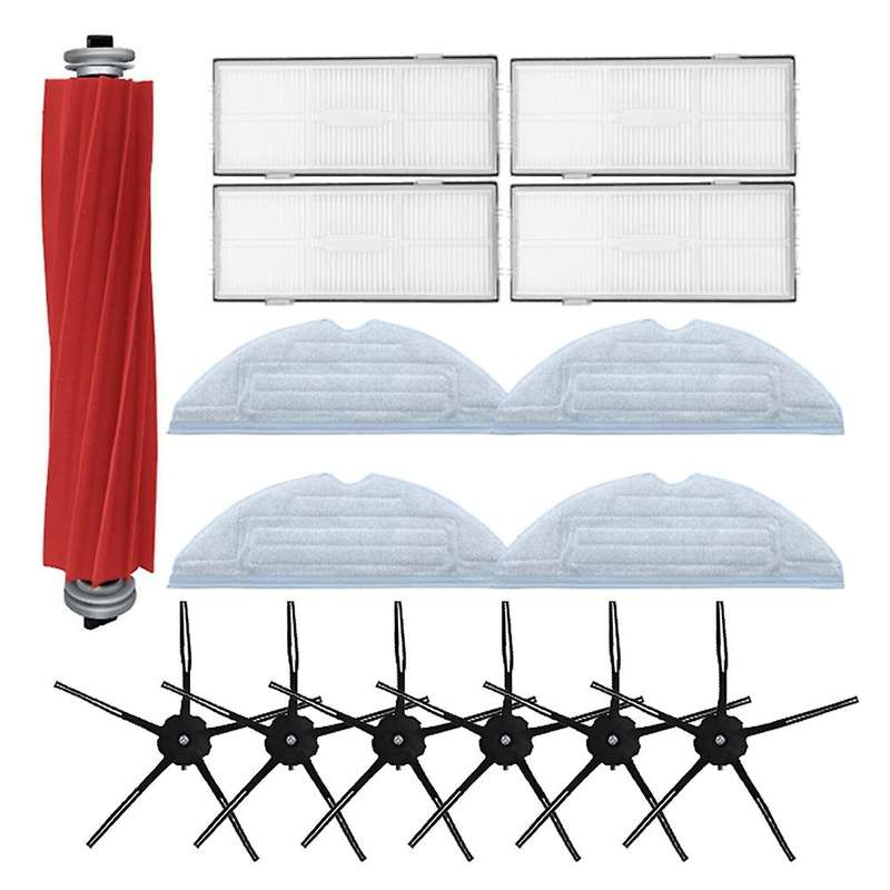 15pcs Roll Side Brush Mop Cloth Filter for Xiaomi Roborock S7 T7s
